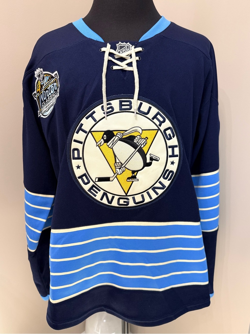 PITTSBURGH PENGUINS REEBOK 2011 WINTER CLASSIC Jersey #9 Pascal Dupuis Sz 48 XL